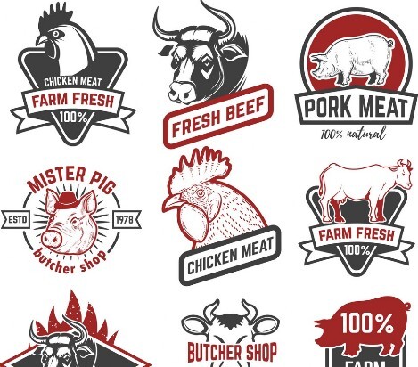 etichette per carni e macelleria